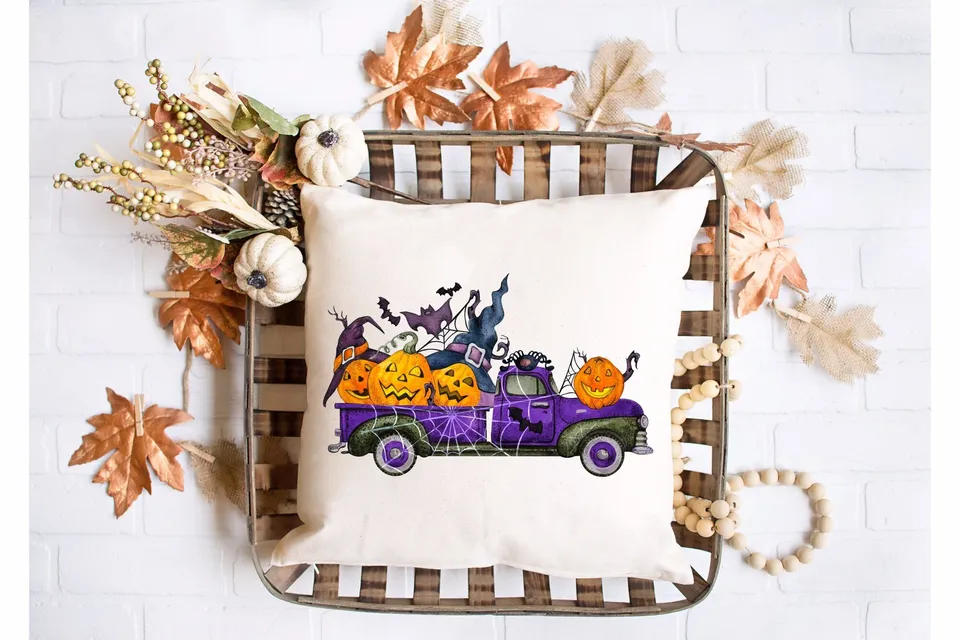 Happy Halloween perfect Throw pillows