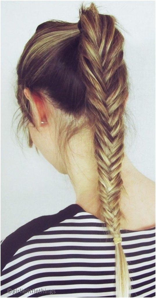 Cute Hairstyles for Long Hair-fishtail braid hairstyle