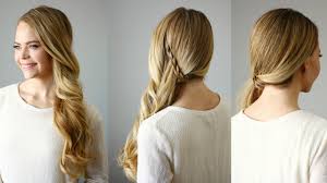 Cute Hairstyles for Long Hair side swept curls