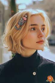 10 Creative Hairstyles for Short Hair Using Clips